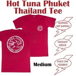 Hot Tuna Phuket Thailand Hot Pink  T-Shirt Size M